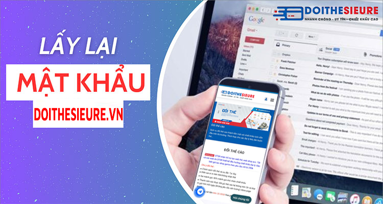 Quên mật khẩu trên web đổi thẻ cào Doithesieure.vn thì làm thế nào ? - Ảnh 2