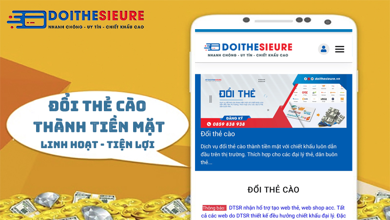 [Review] Chi tiết về website đổi thẻ cào Doithesieure.vn - Ảnh 2